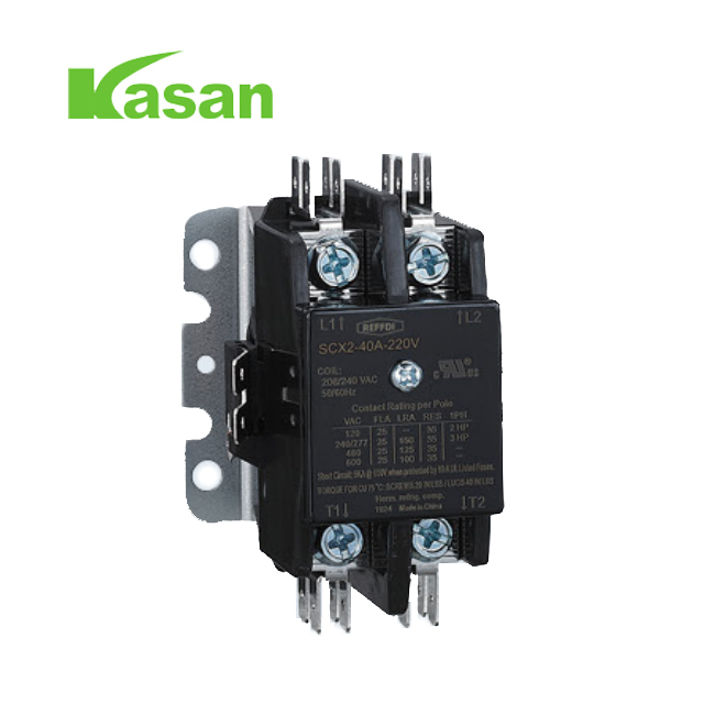 Contactor 2 poli Bobina 24v Contactor cu destinație determinată Contactor AC pentru aer condiționat