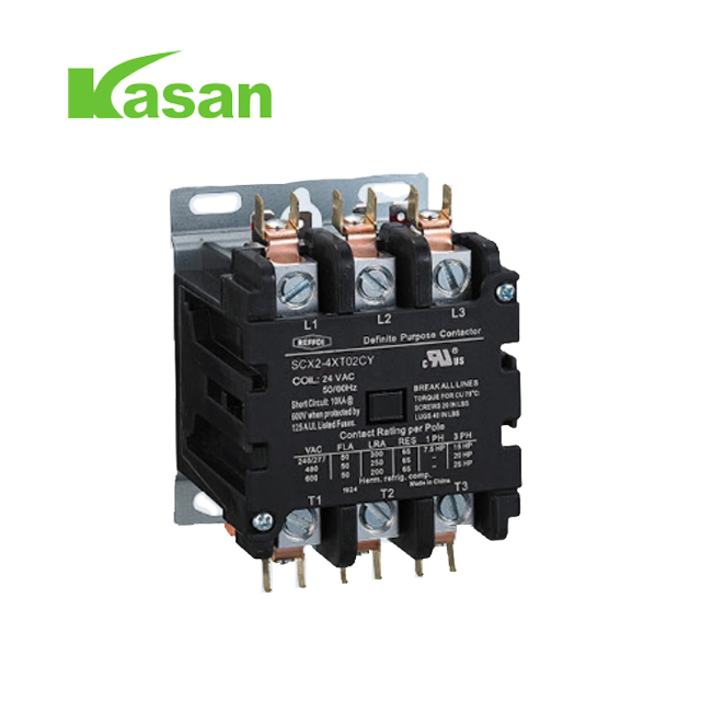Vânzări fierbinți HVAC 24V 20/30A 3P Aparat de aer condiționat Tipuri de contactor AC pentru aparat de aer condiționat